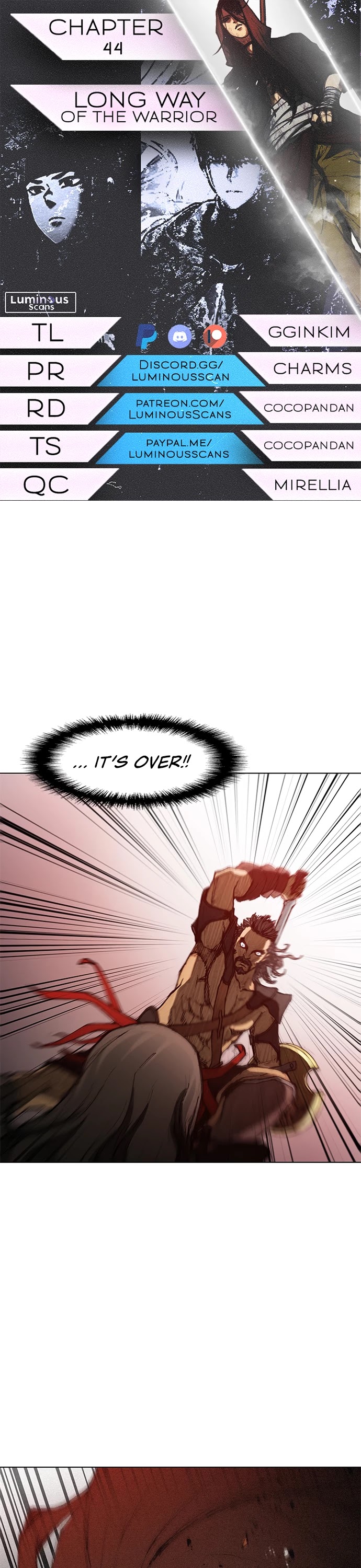 The Long Way of the Warrior Chapter 44 page 1 - Chapter 44