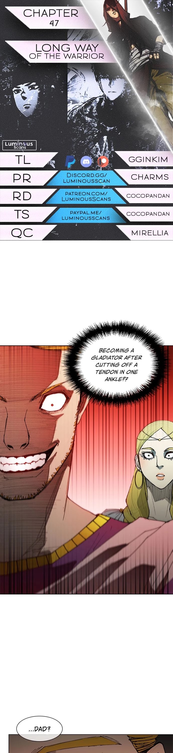 The Long Way of the Warrior Chapter 47 page 1 - Chapter 47
