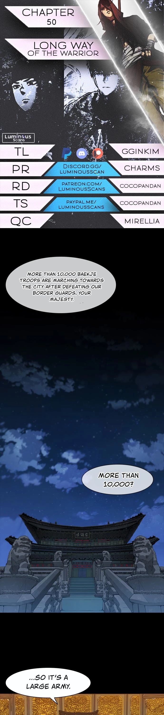 The Long Way of the Warrior Chapter 50 page 1 - Chapter 50