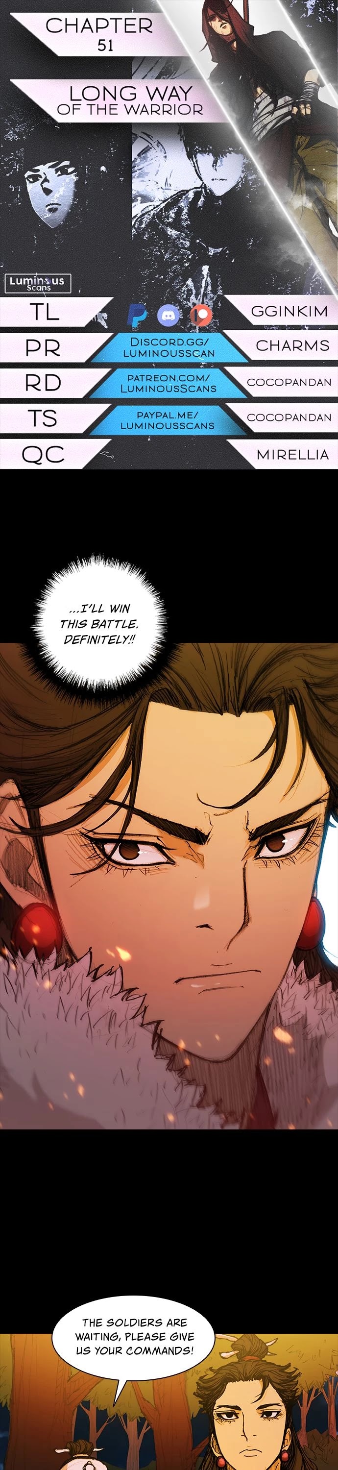 The Long Way of the Warrior Chapter 51 page 1 - Chapter 51
