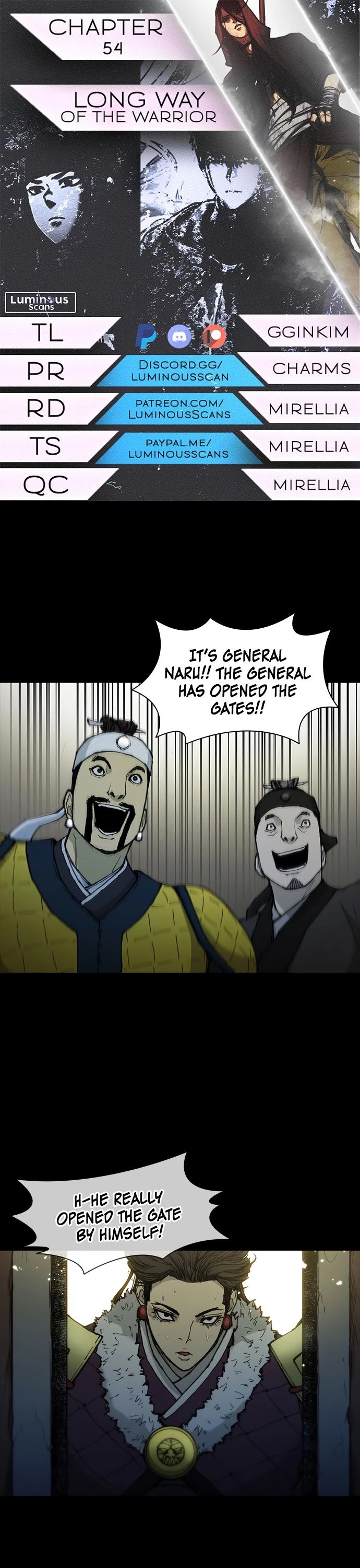 The Long Way of the Warrior Chapter 54 page 1 - Chapter 54