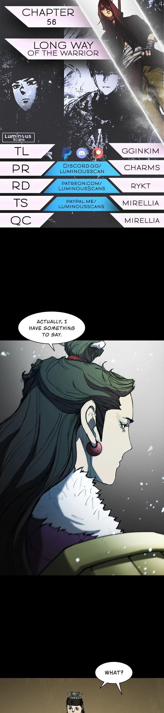 The Long Way of the Warrior Chapter 56 page 1 - Chapter 56