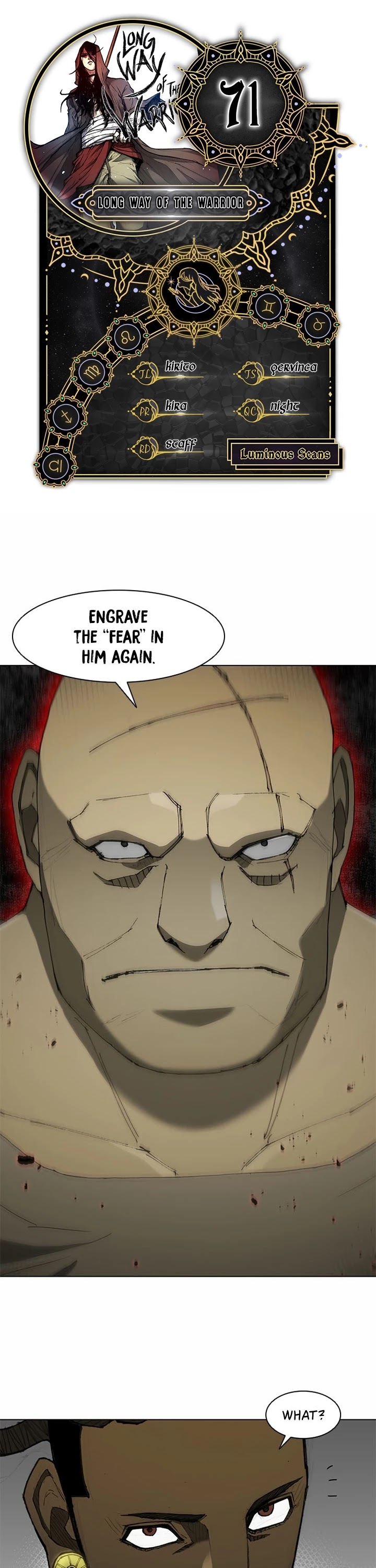 The Long Way of the Warrior Chapter 71 page 1 - Chapter 71