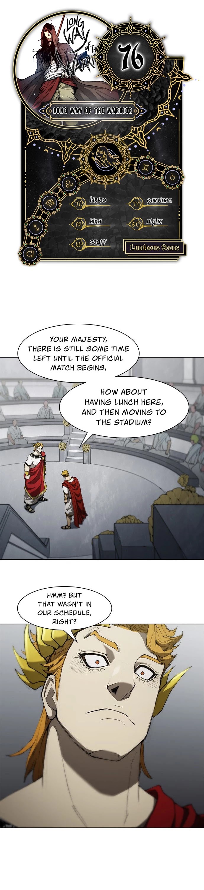 The Long Way of the Warrior Chapter 76 page 1 - Chapter 76