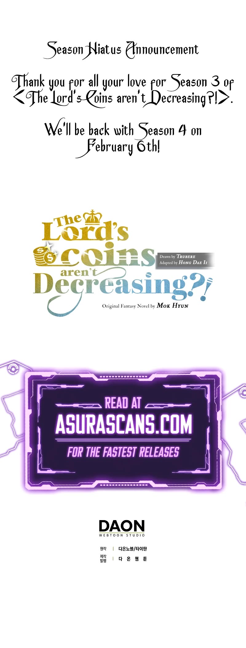 The Lord's Coins Aren't Decreasing?! Chapter 115 page 36 - Chapter 115 (S3 END)