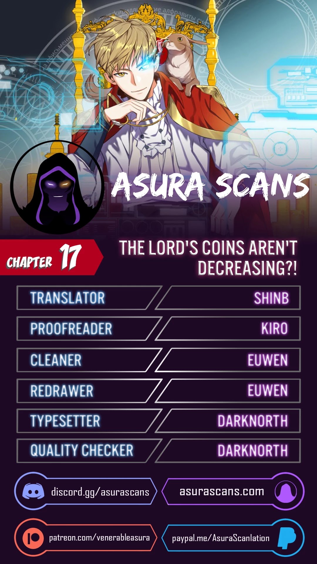 The Lord's Coins Aren't Decreasing?! Chapter 17 page 1 - Chapter 17