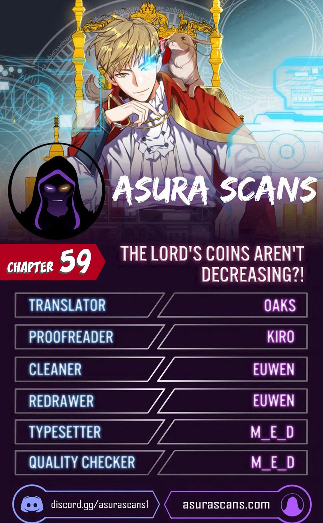 The Lord's Coins Aren't Decreasing?! Chapter 59 page 1 - Chapter 59