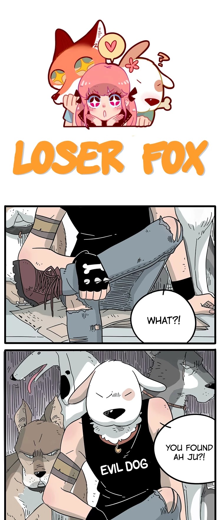 The Loser-fox orange Chapter 15 page 1 - Chapter 15