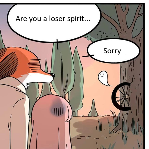 The Loser-fox orange Chapter 20 cover
