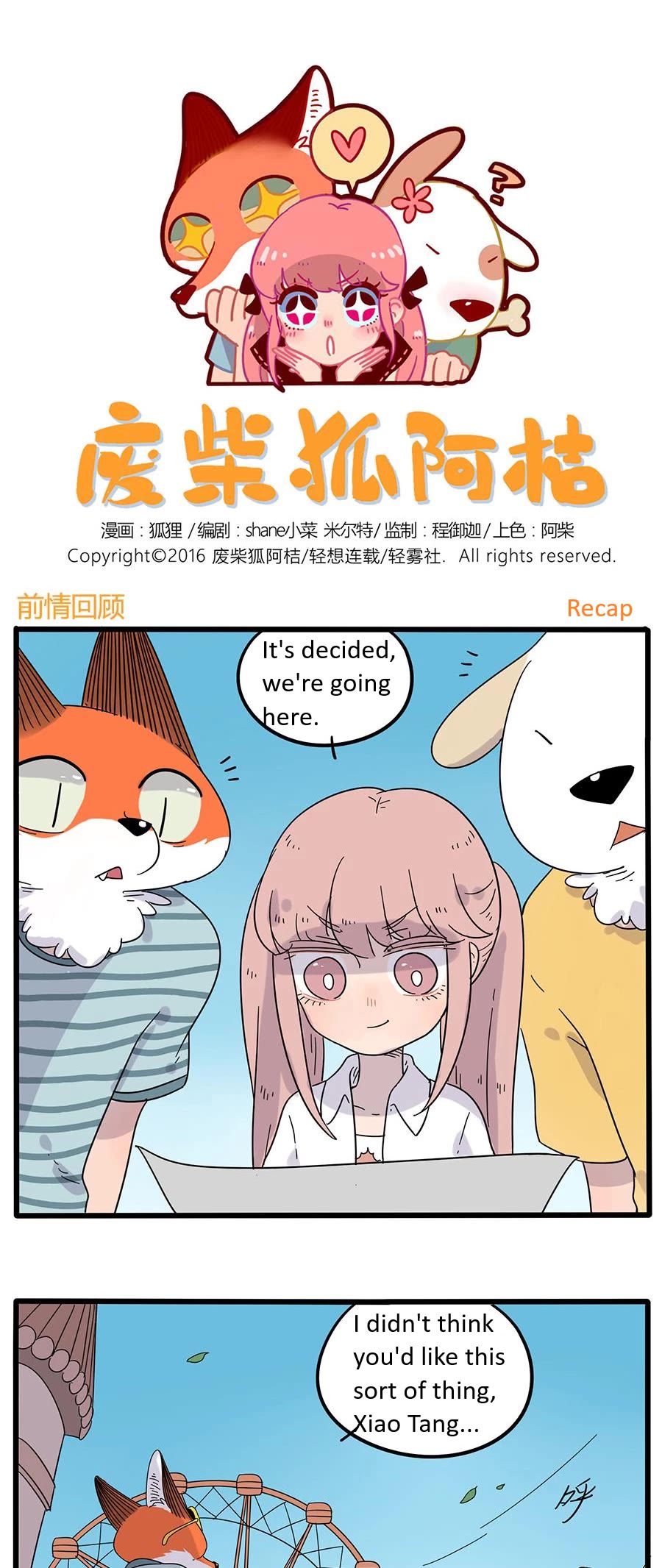 The Loser-fox orange Chapter 28.2 page 1 - Chapter 28.2