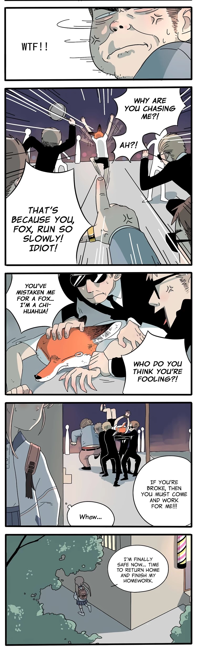 The Loser-fox orange Chapter 3 page 6 - Chapter 3