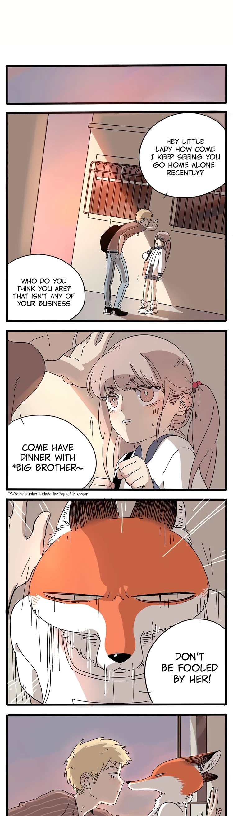 The Loser-fox orange Chapter 4 page 3 - Chapter 4