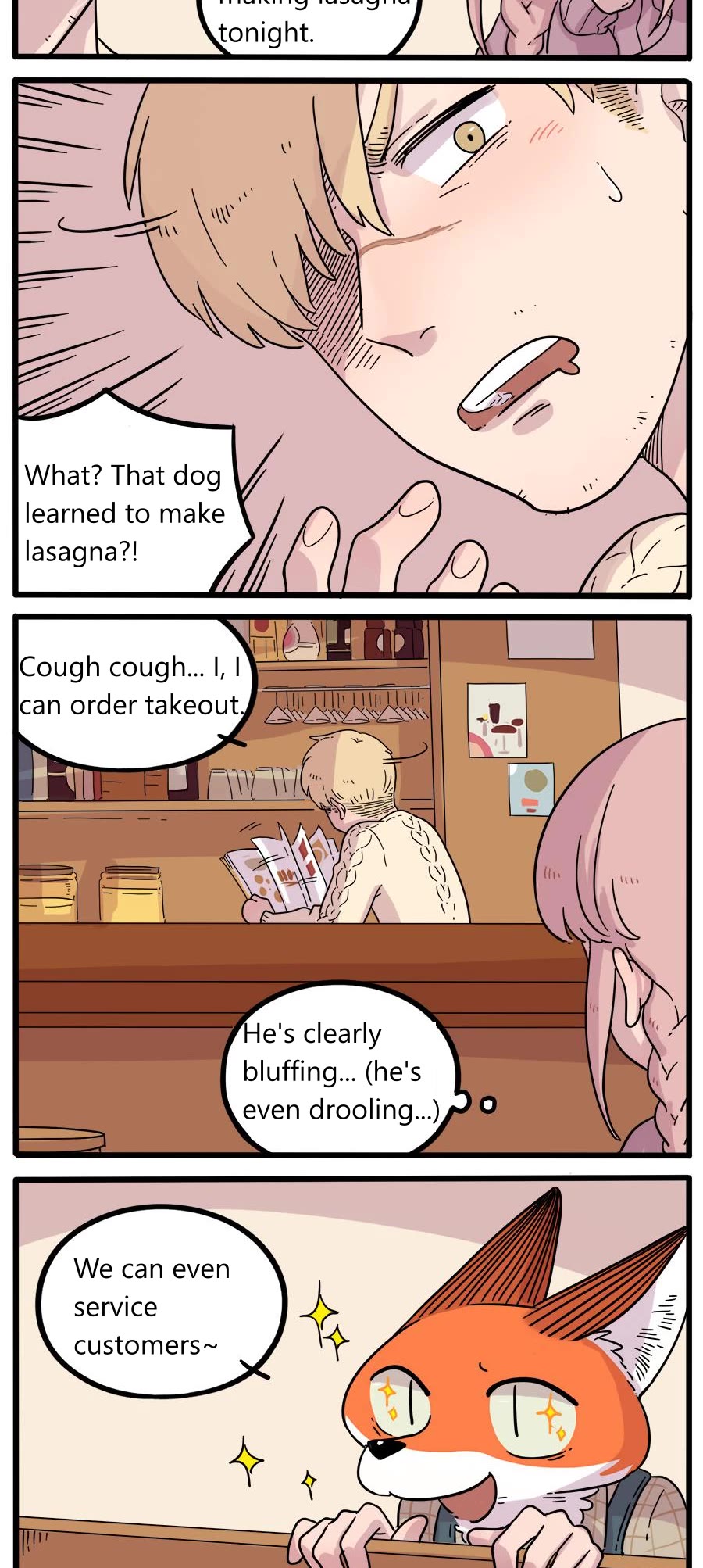 The Loser-fox orange Chapter 40.1 page 3 - Chapter 40.1