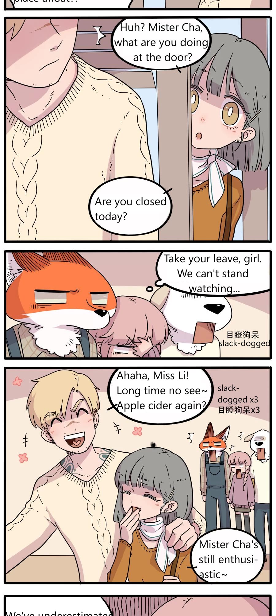 The Loser-fox orange Chapter 40.1 page 6 - Chapter 40.1