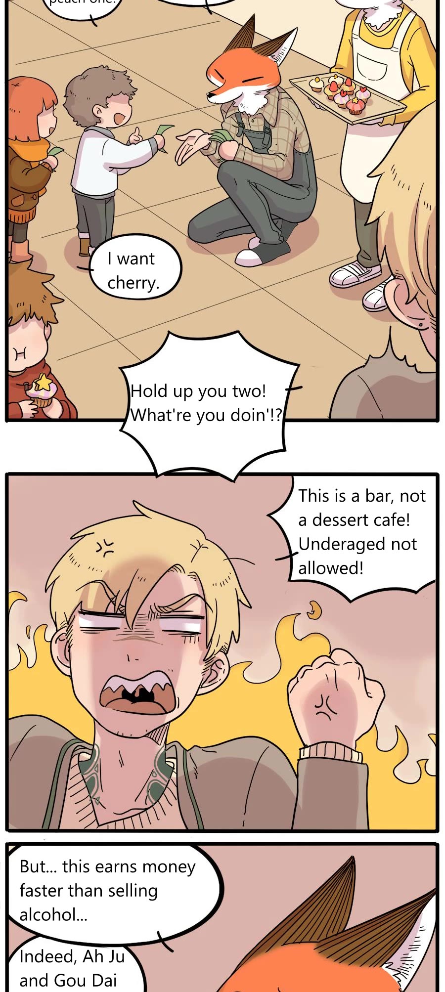 The Loser-fox orange Chapter 43.1 page 7 - Chapter 43.1