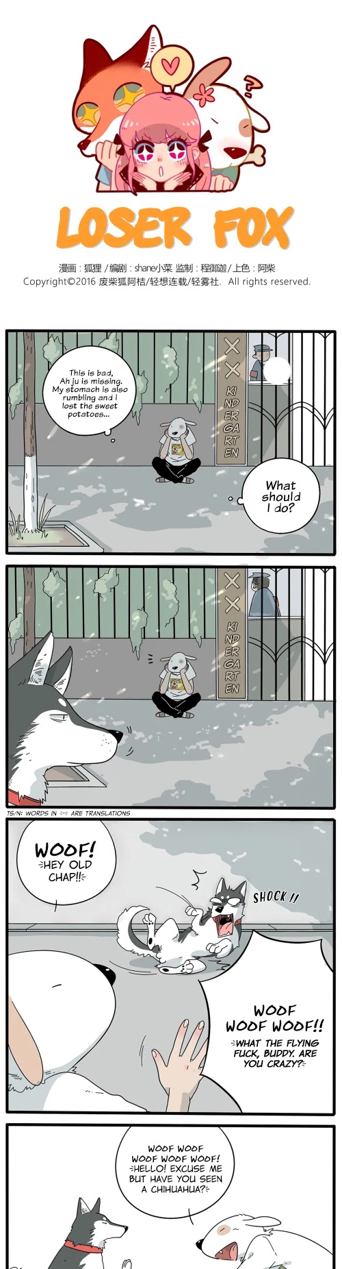 The Loser-fox orange Chapter 6 page 1 - Chapter 6
