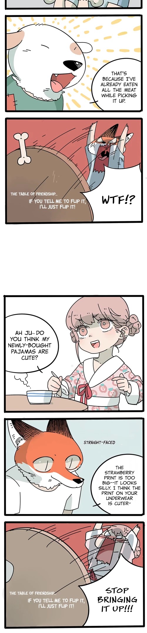 The Loser-fox orange Chapter 7.5 page 2 - Chapter 7.5