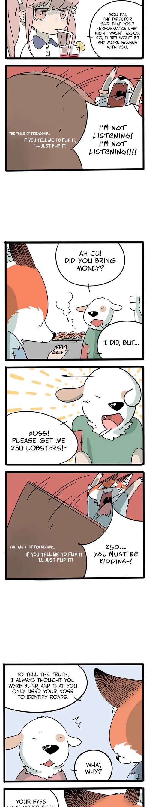 The Loser-fox orange Chapter 7.5 page 5 - Chapter 7.5