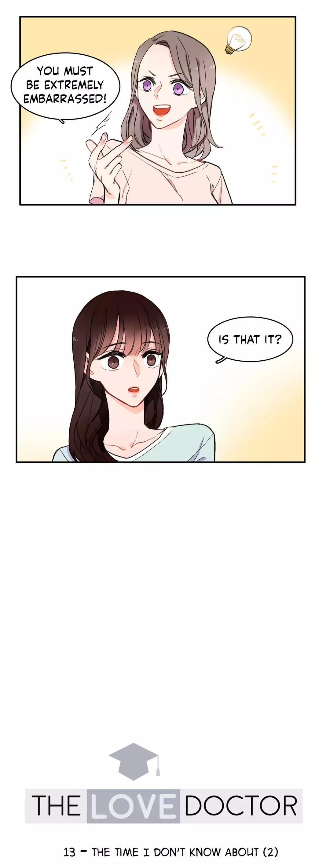 The Love Doctor Chapter 13 page 3 - Chapter 13: The Time I Don't Know About (2)