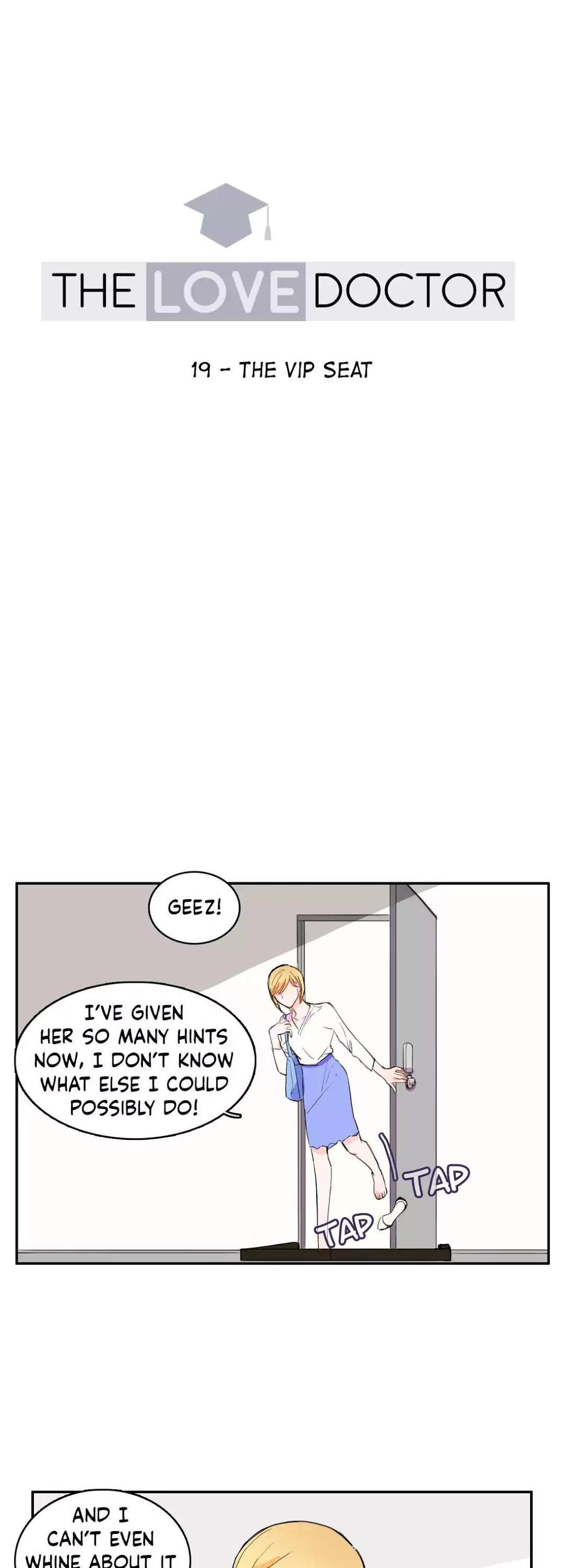 The Love Doctor Chapter 19 page 4 - Chapter 19: The VIP Seat