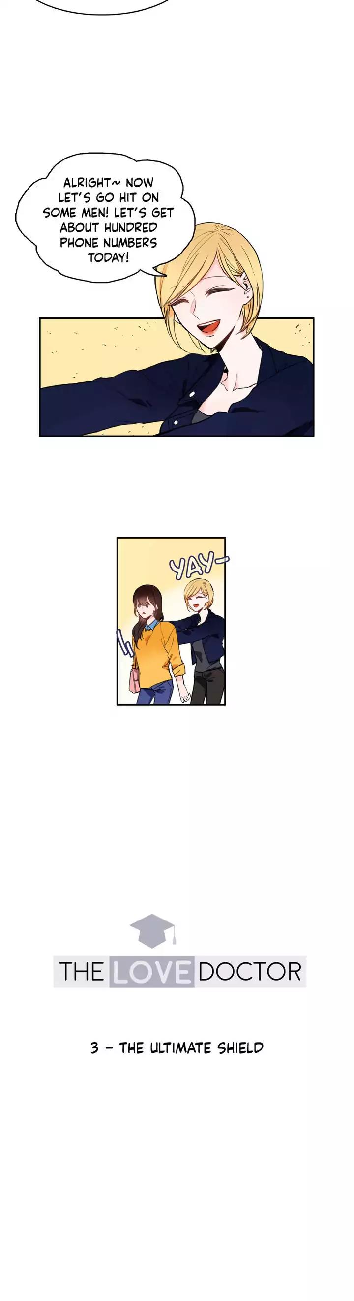 The Love Doctor Chapter 3 page 3 - Chapter 3: The Ultimate Shield