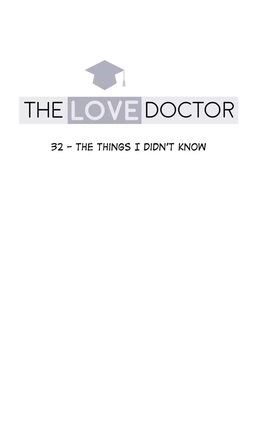 The Love Doctor Chapter 31 page 13 - Chapter 31: The Things I Didn't Know