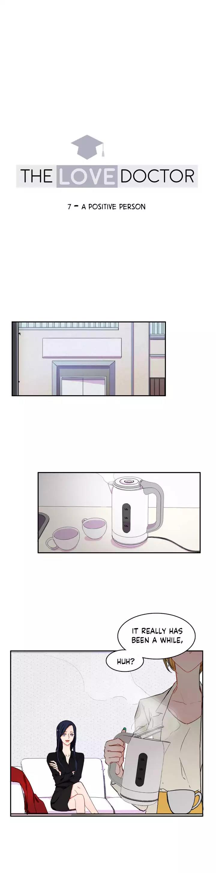 The Love Doctor Chapter 7 page 1 - Chapter 7: A Positive Person
