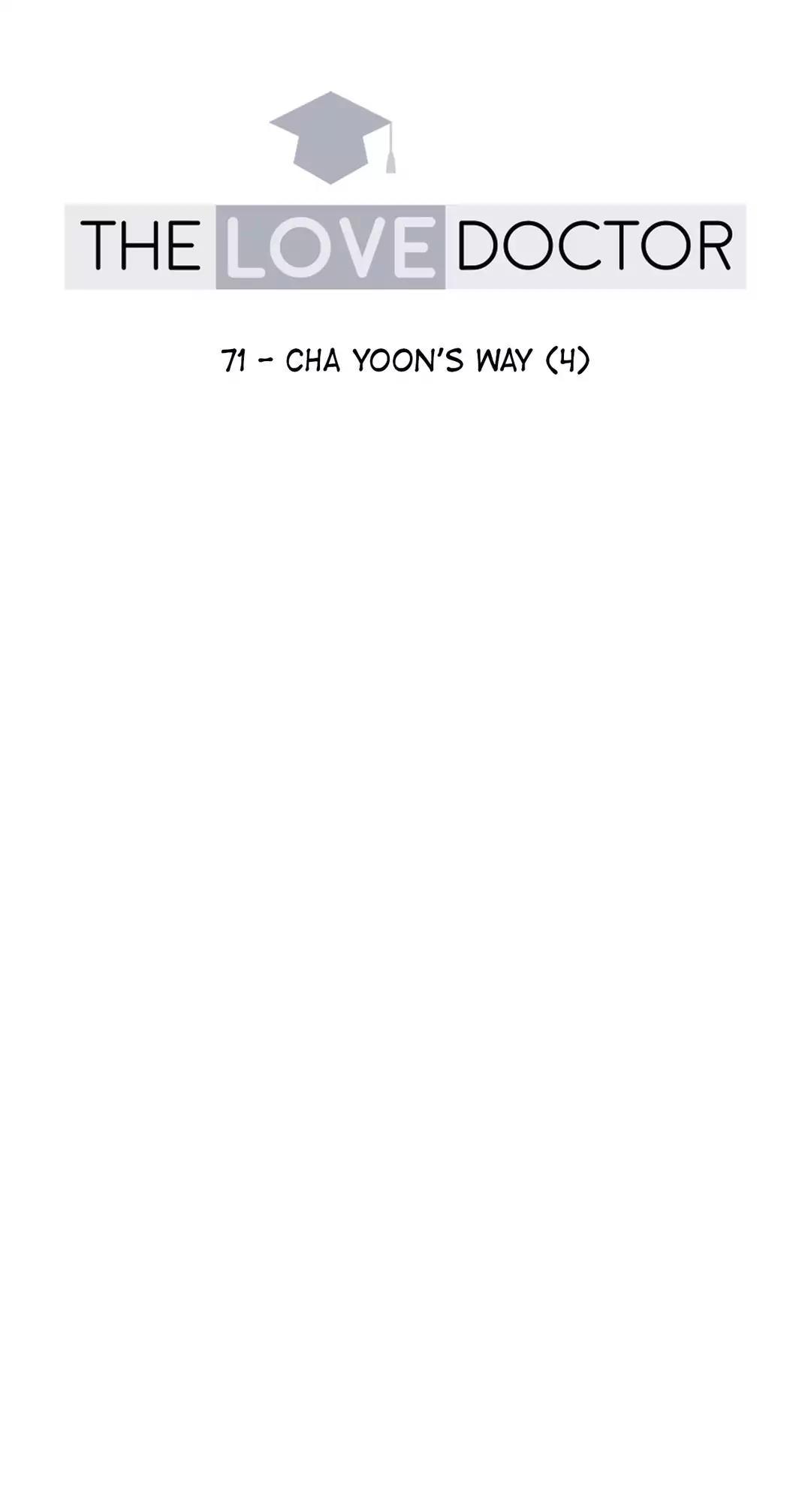 The Love Doctor Chapter 71 page 7 - Chapter 71: Cha Yoon's Way (4)