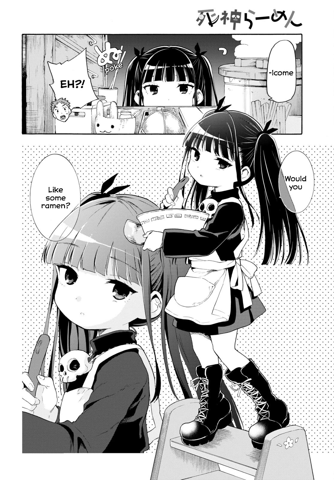 The Lovely Death Cart Chapter 1 page 5 - Chapter 1: The Man That Wants to Die, And The Girl That Wants to Kill