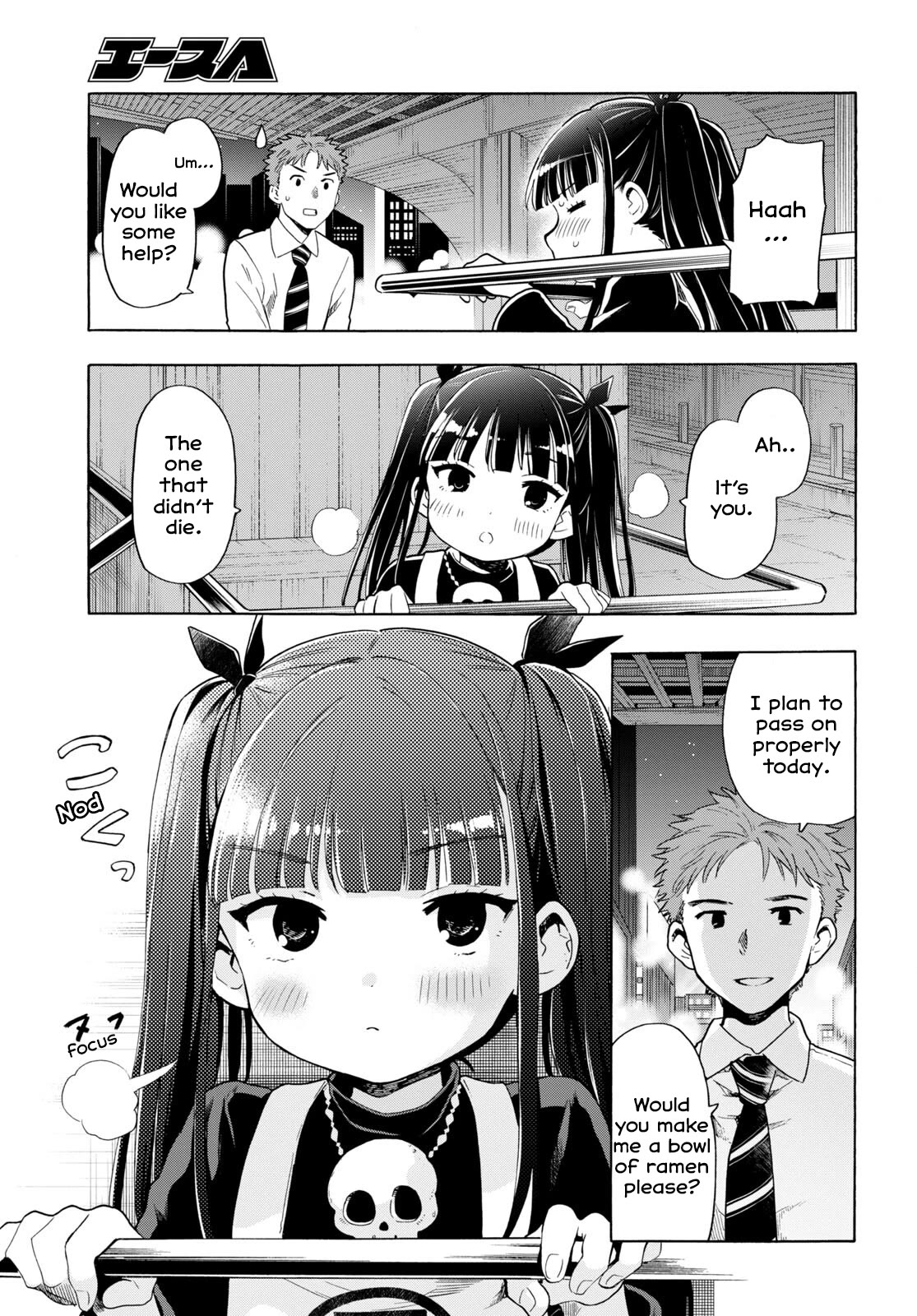 The Lovely Death Cart Chapter 2 page 5 - Chapter 2: The Ramen's Secret