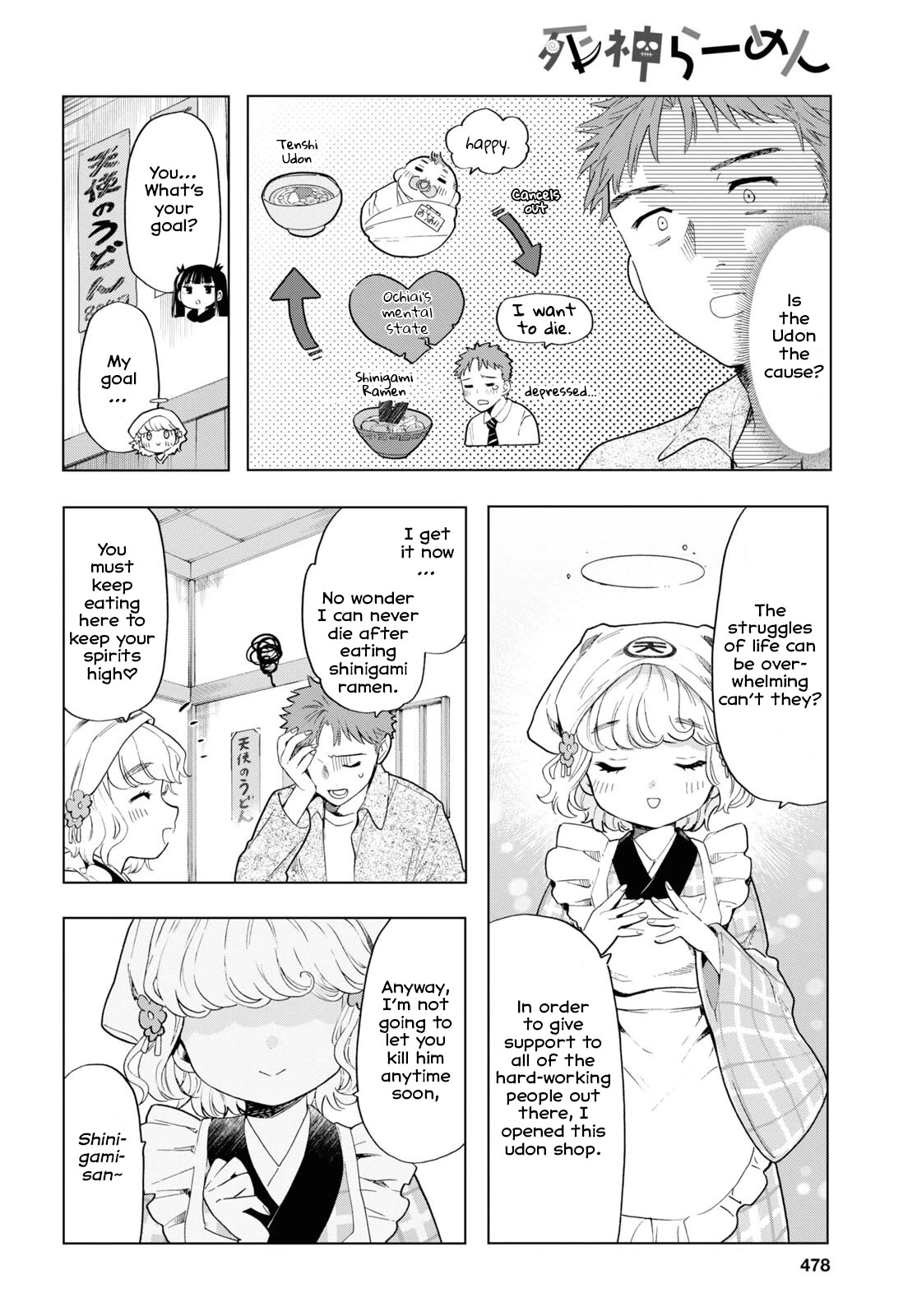 The Lovely Death Cart Chapter 6 page 14 - Chapter 6: Tenshi Udon