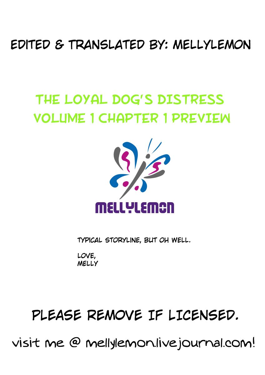 The Loyal Dog's Distress Chapter 1.1 page 1 - Chapter 1.1