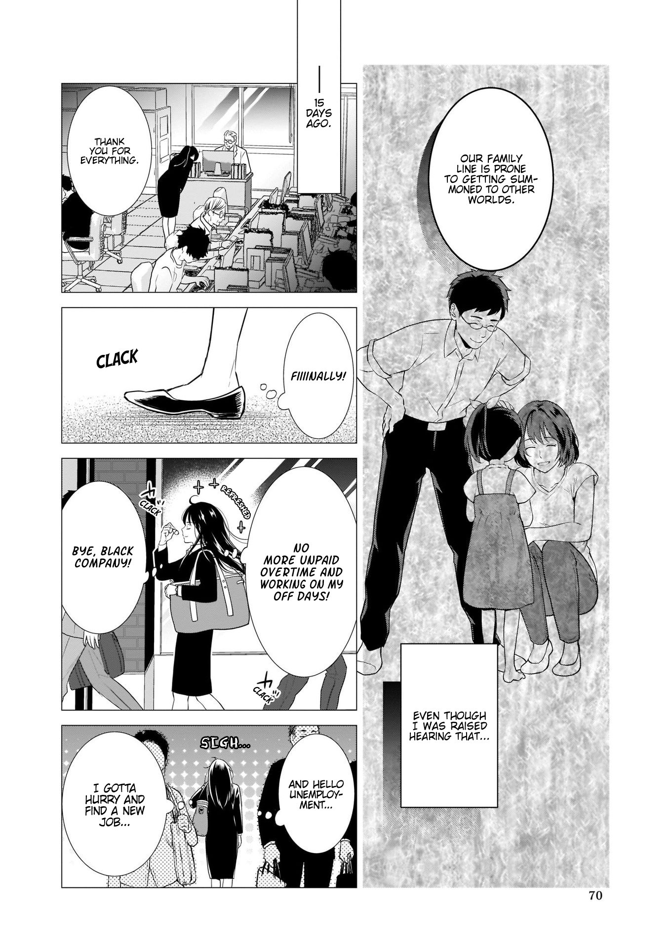 The Lunchlady is a Saintess! ~Warm Recipes from the Girl from Another World~ Chapter 1 page 8 - Chapter 1