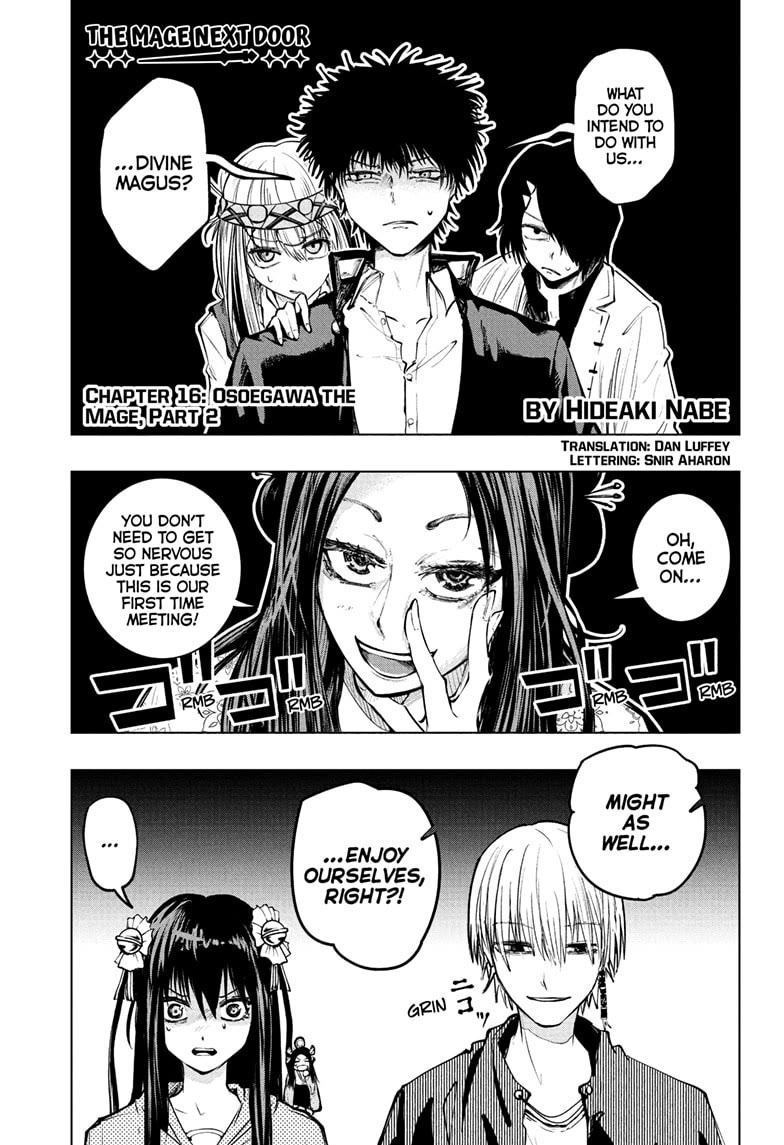 The Mage Next Door Chapter 16 page 1 - Chapter 16: Osoegawa the Mage, Part 2