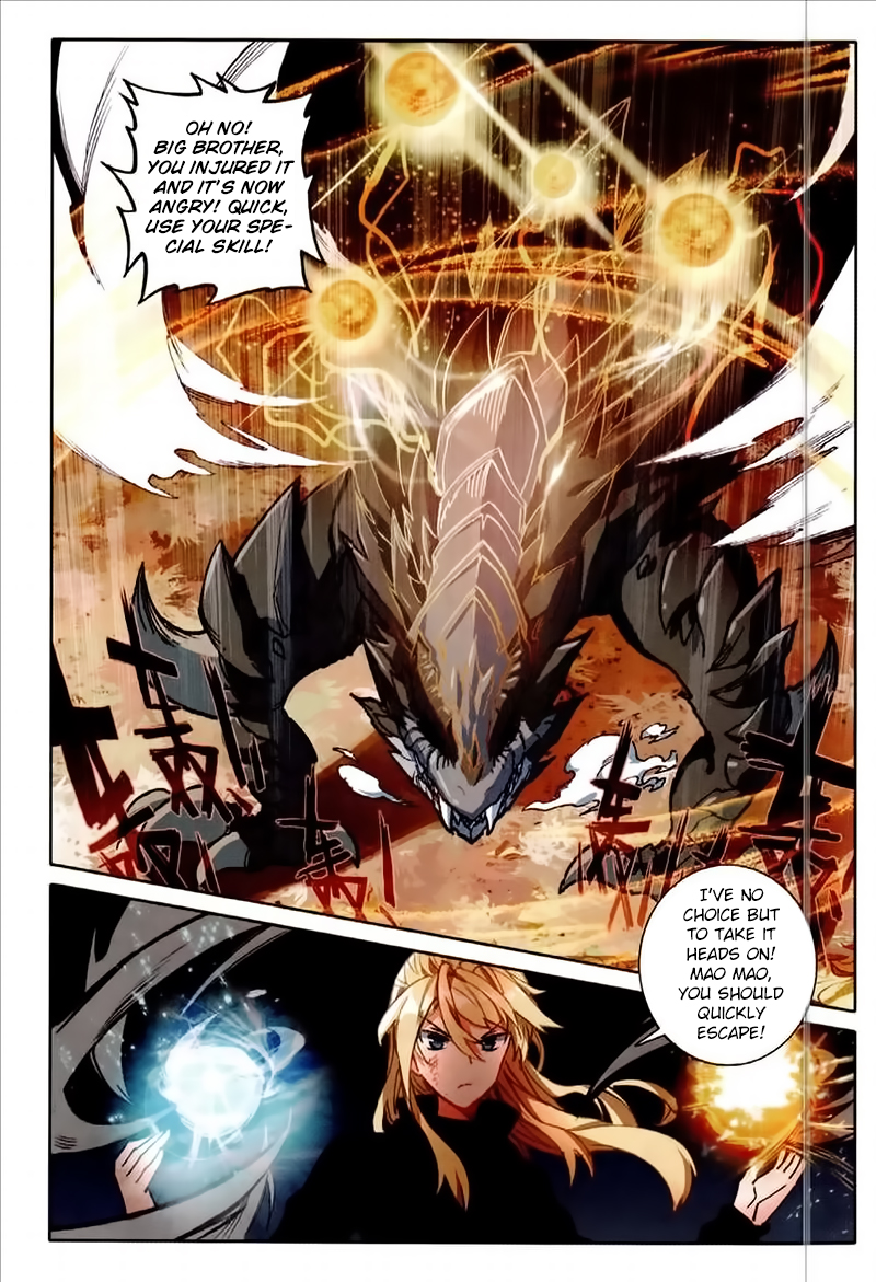 The Magic Chef of Ice and Fire Chapter 2.30 page 12 - Vol.2 Chapter 30: Duel, The Golden Back Earth Dragon