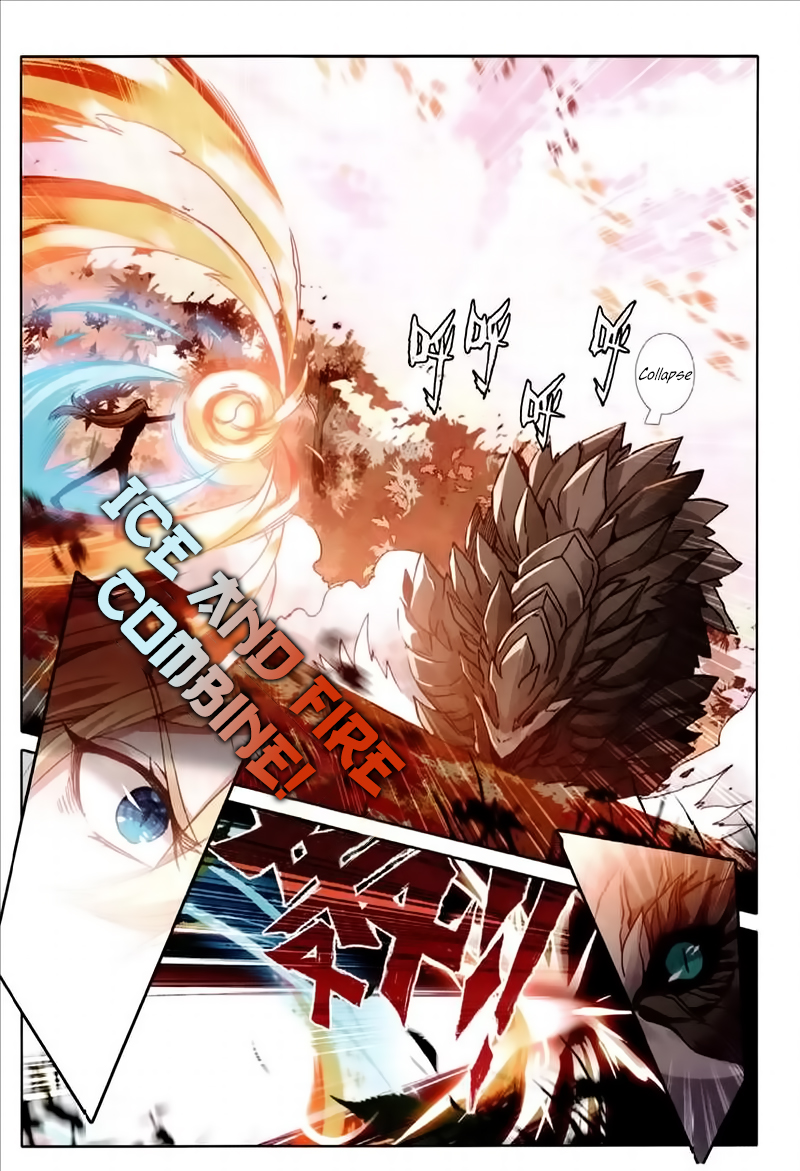 The Magic Chef of Ice and Fire Chapter 2.30 page 6 - Vol.2 Chapter 30: Duel, The Golden Back Earth Dragon