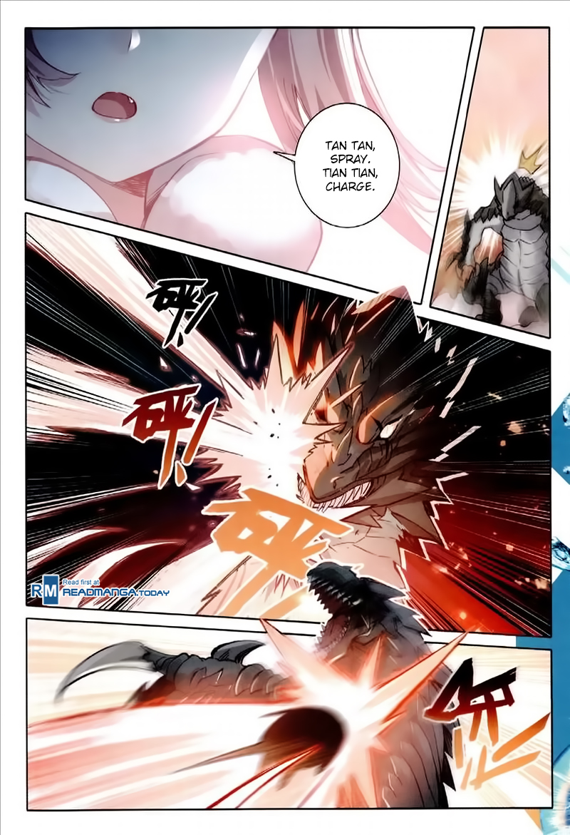 The Magic Chef of Ice and Fire Chapter 2.30 page 9 - Vol.2 Chapter 30: Duel, The Golden Back Earth Dragon