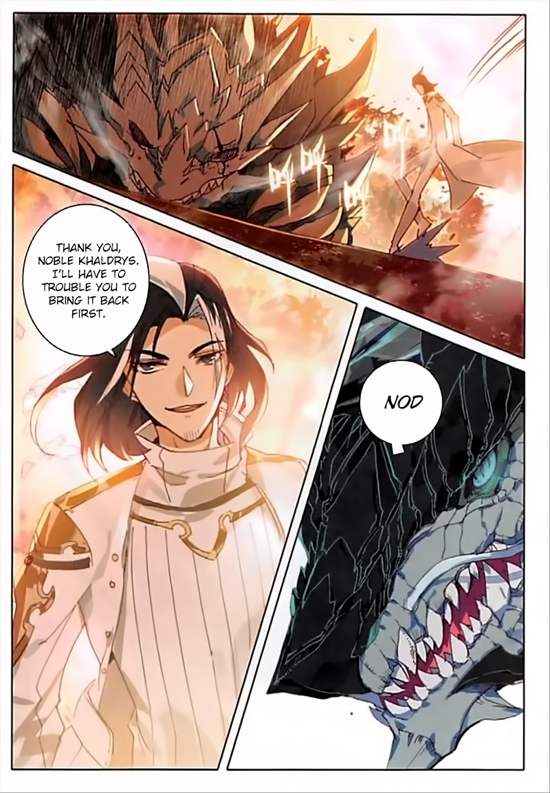 The Magic Chef of Ice and Fire Chapter 2.33 page 13 - Vol.2 Chapter 33: Dragons Can Talk