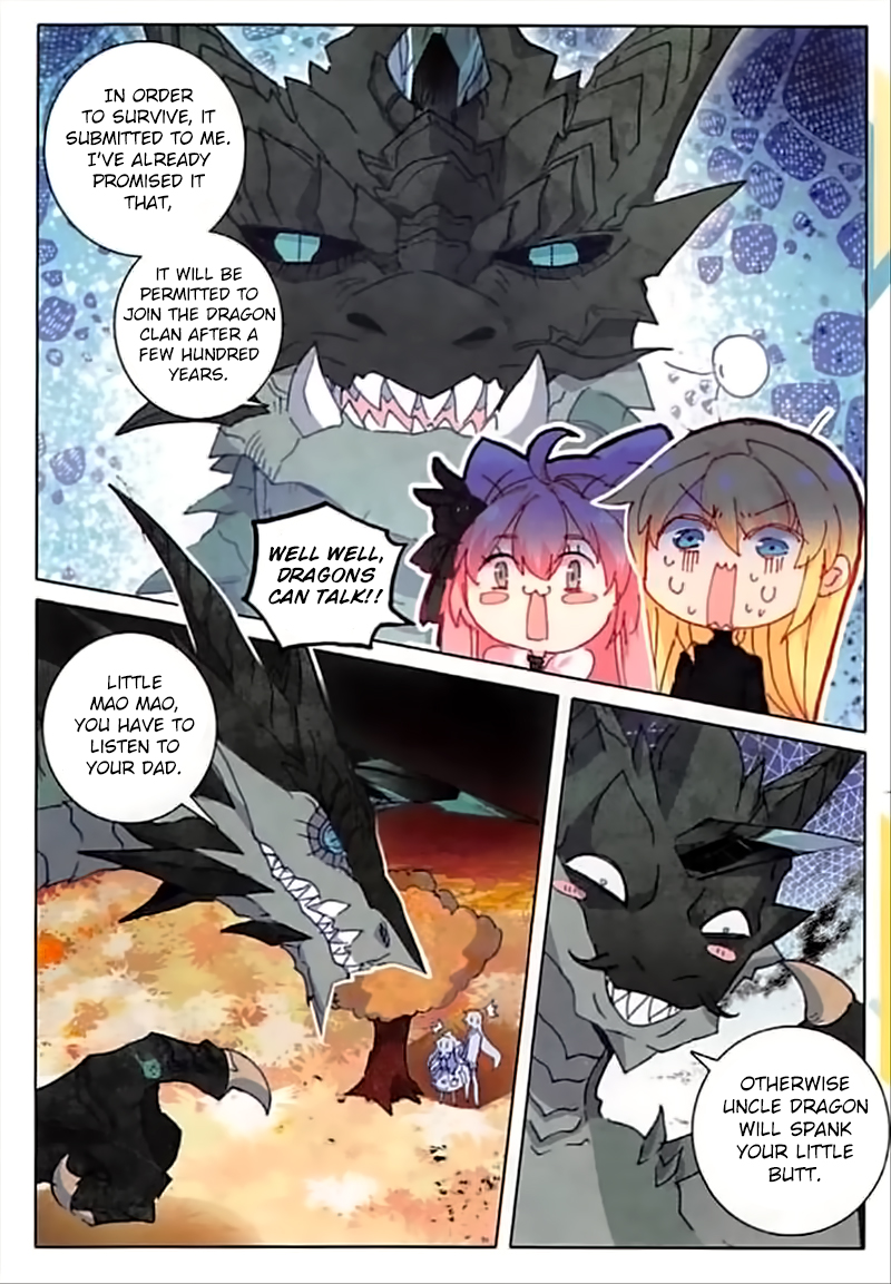 The Magic Chef of Ice and Fire Chapter 2.33 page 14 - Vol.2 Chapter 33: Dragons Can Talk