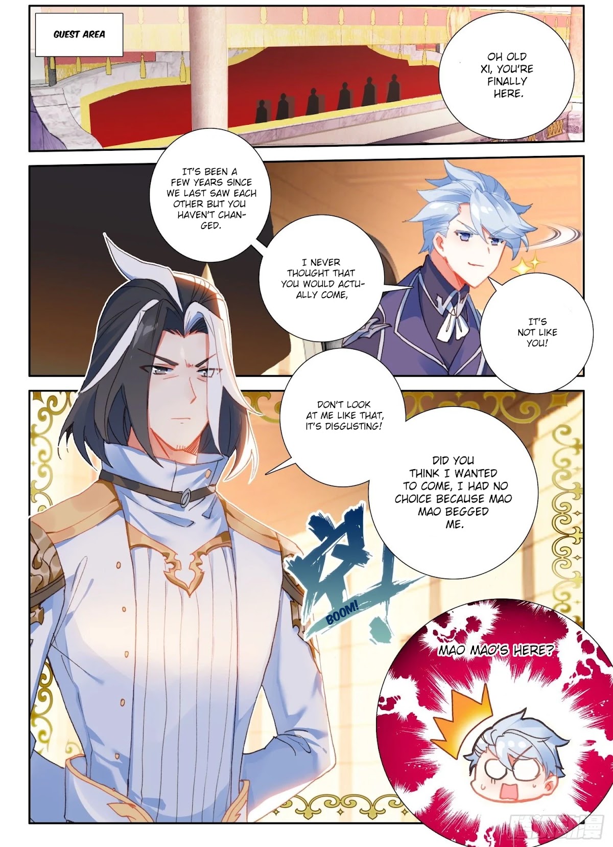 The Magic Chef of Ice and Fire Chapter 2.75 page 6 - Vol.2 Chapter 75: Mao Mao