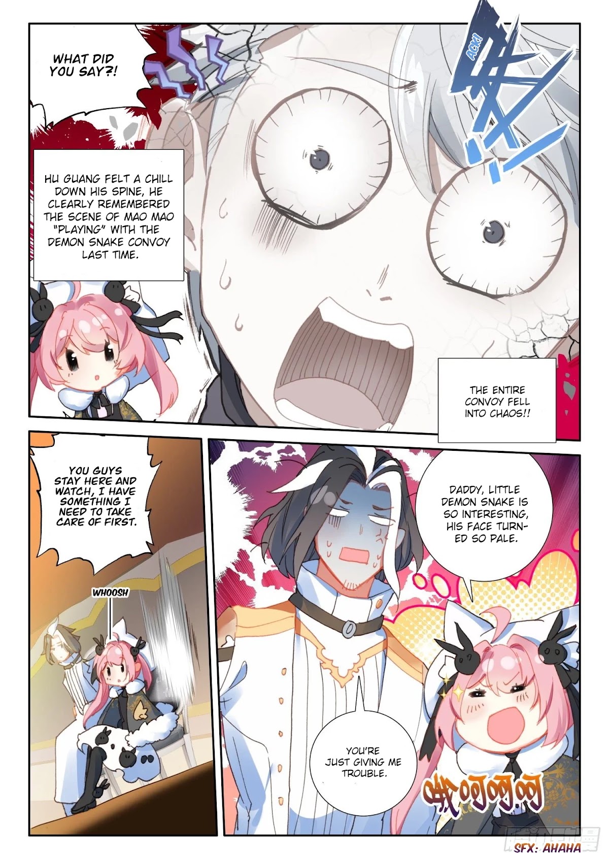 The Magic Chef of Ice and Fire Chapter 2.75 page 9 - Vol.2 Chapter 75: Mao Mao