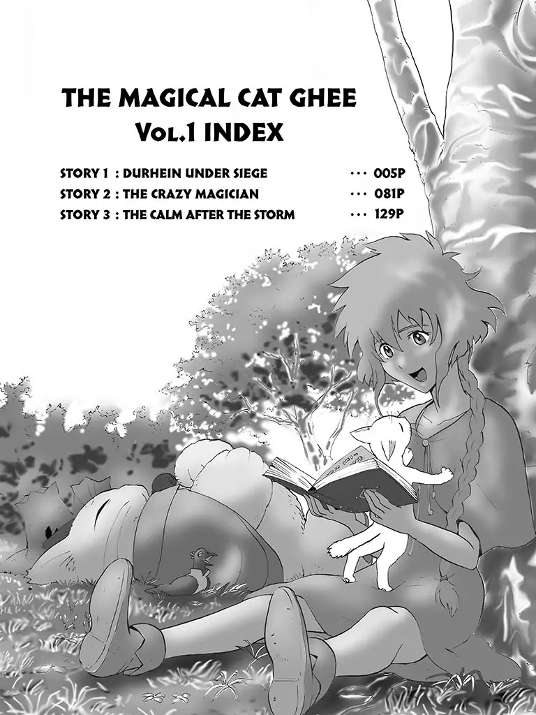 The Magical Cat Ghee Chapter 1 page 2 - Chapter 1: Vol.1 STORY 1: DURHEIN UNDER SIEGE