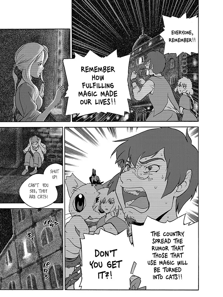 The Magical Cat Ghee Chapter 1 page 21 - Chapter 1: Vol.1 STORY 1: DURHEIN UNDER SIEGE