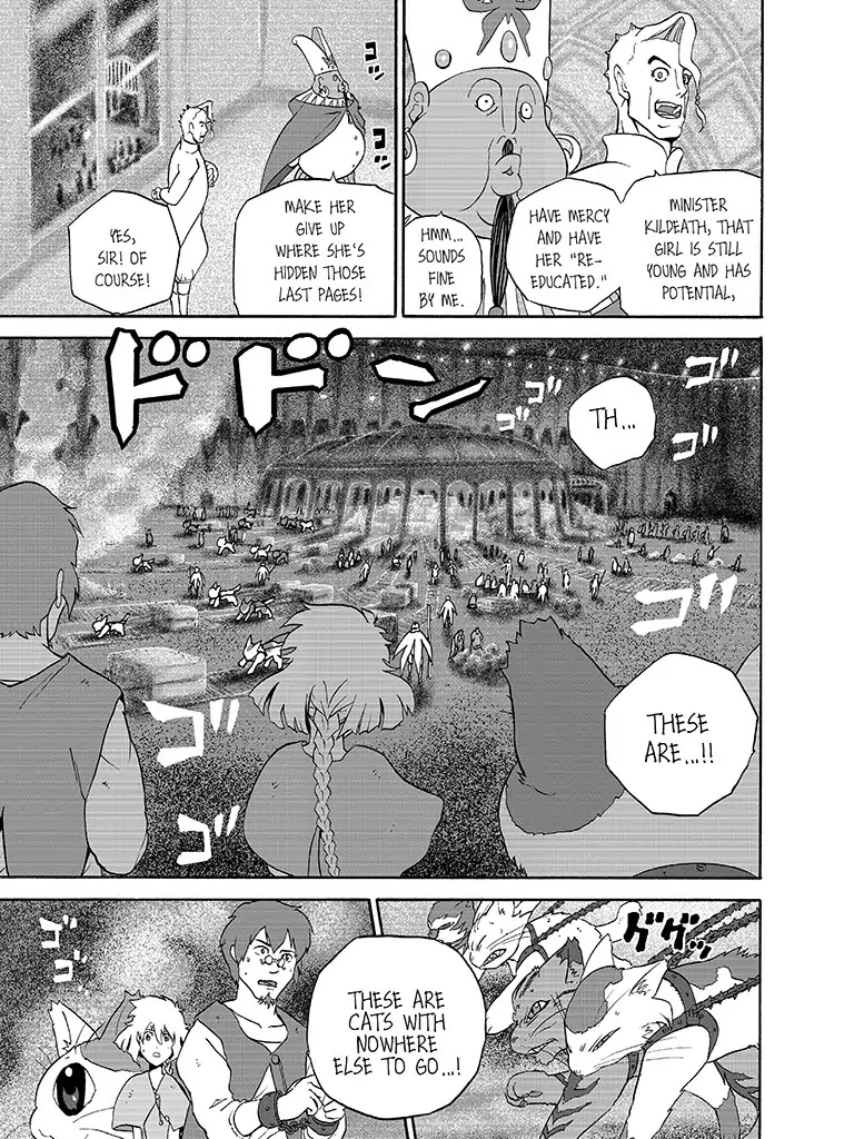 The Magical Cat Ghee Chapter 1 page 25 - Chapter 1: Vol.1 STORY 1: DURHEIN UNDER SIEGE