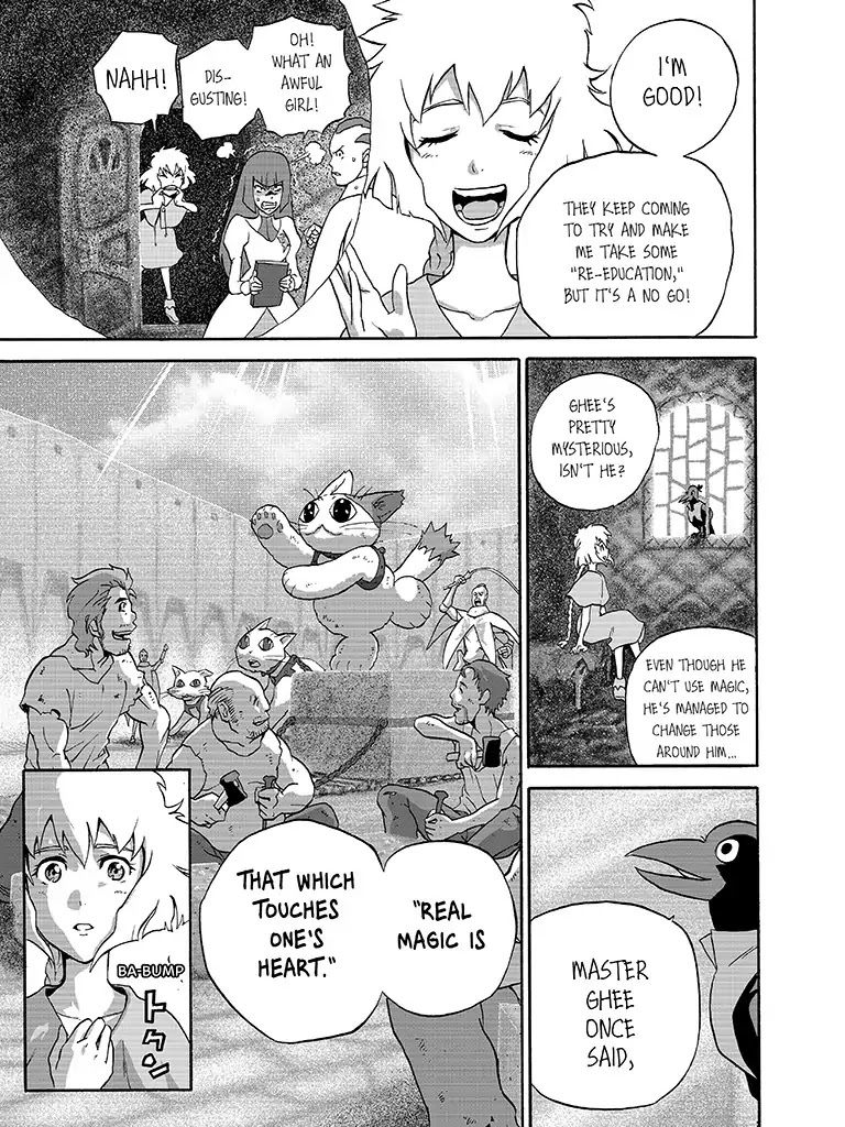 The Magical Cat Ghee Chapter 1 page 35 - Chapter 1: Vol.1 STORY 1: DURHEIN UNDER SIEGE