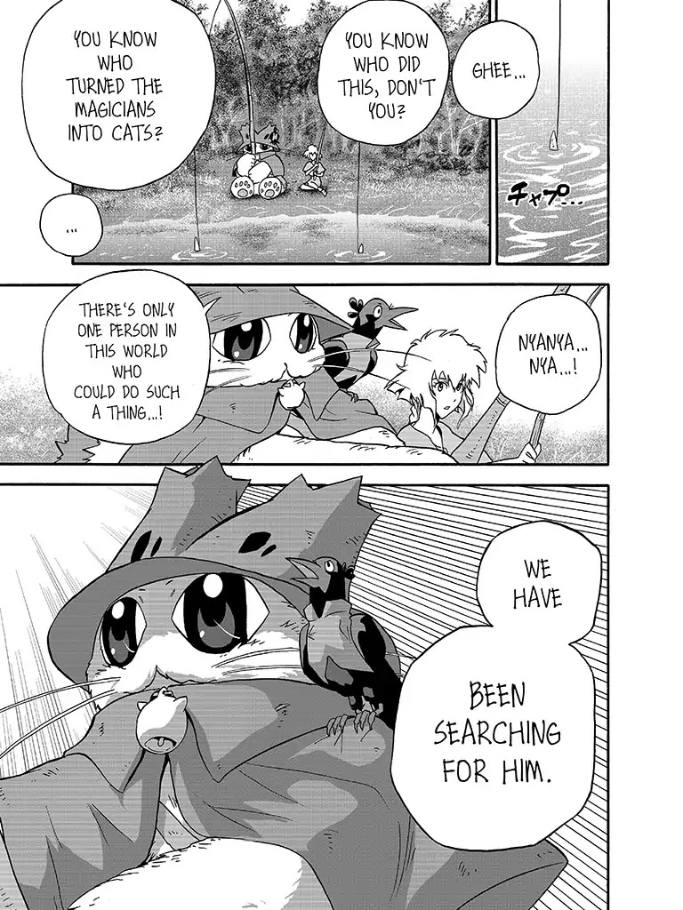The Magical Cat Ghee Chapter 2 page 13 - Chapter 2: Vol.1 STORY 2: THE CRAZY MAGICIAN