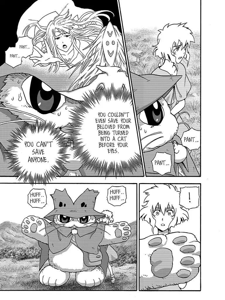 The Magical Cat Ghee Chapter 2 page 37 - Chapter 2: Vol.1 STORY 2: THE CRAZY MAGICIAN