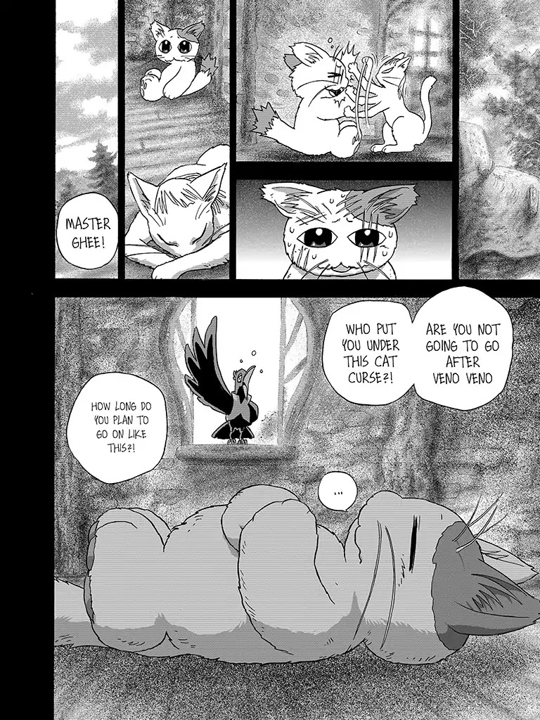The Magical Cat Ghee Chapter 3 page 28 - Chapter 3: Vol.1 STORY 3: THE CALM AFTER THE STORM