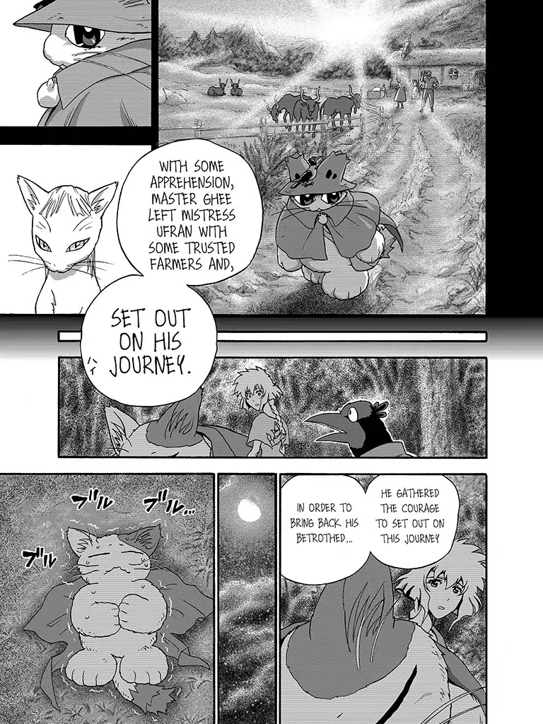 The Magical Cat Ghee Chapter 3 page 37 - Chapter 3: Vol.1 STORY 3: THE CALM AFTER THE STORM