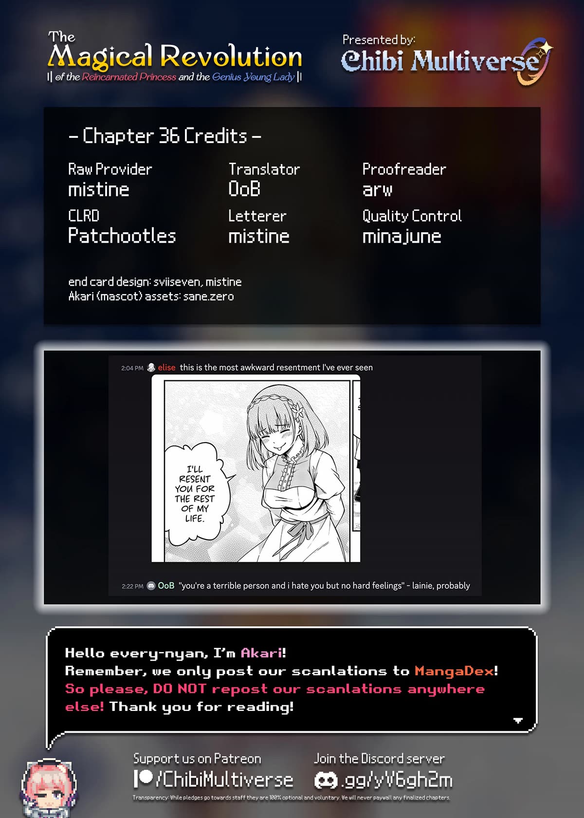 The Magical Revolution of the Reincarnated Princess and the Genius Young Lady Chapter 36 page 34 - Chapter 36
